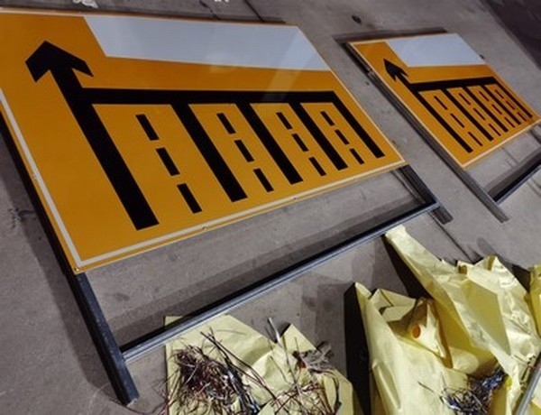 榆林榆林道路施工标志牌 养护专用标志牌